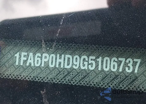 2016 Ford Fusion Se из США, поврежденный, VIN 1FA6P0HD9G5106737